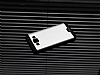 Motomo Round Samsung Galaxy A5 Metal Silver Rubber Klf - Resim: 1