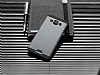 Motomo Round Samsung Galaxy A5 Metal Siyah Rubber Klf - Resim: 2