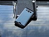 Motomo Round Samsung Galaxy E5 Metal Lacivert Rubber Klf - Resim: 1