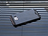 Motomo Round Samsung i9800 Galaxy S6 Metal Siyah Rubber Klf - Resim: 2