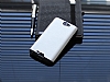 Motomo Round Samsung N7100 Galaxy Note 2 Metal Silver Rubber Klf - Resim: 1