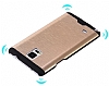 Motomo Round Samsung N9100 Galaxy Note 4 Metal Gold Rubber Klf - Resim: 4