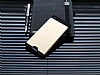 Motomo Round Sony Xperia M5 Metal Gold Rubber Klf - Resim: 1
