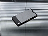 Motomo Round Sony Xperia Z3 Plus Metal Siyah Rubber Klf - Resim: 6