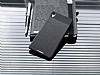 Motomo Round Sony Xperia Z3 Plus Metal Siyah Rubber Klf - Resim: 5