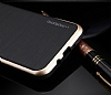 Motomo Samsung Galaxy J1 Krmz Kenarl Siyah Silikon Klf - Resim: 2