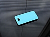 Motomo Samsung Galaxy J5 Prime Metal Mavi Rubber Klf - Resim: 1