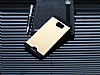 Motomo Round Samsung Galaxy S6 Edge Plus Metal Gold Rubber Klf - Resim: 1