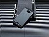 Motomo Round Samsung Galaxy S6 Edge Plus Metal Siyah Rubber Klf - Resim: 1