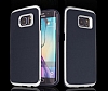 Motomo Samsung Galaxy S6 Edge Plus Dark Silver Kenarl Silikon Klf - Resim: 3