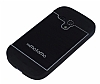 Motomo Samsung i8190 Galaxy S3 mini Metal Siyah Silikon Klf - Resim: 1