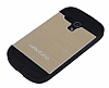 Motomo Samsung i8190 Galaxy S3 mini Metal Gold Silikon Klf - Resim: 1