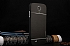 Motomo Samsung i9500 Galaxy S4 Metal Siyah Klf - Resim: 2