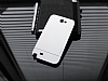 Motomo Samsung N7100 Galaxy Note 2 Metal Gri Klf - Resim: 3