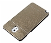 Motomo Samsung N9000 Galaxy Note 3 Metal Gold Klf - Resim: 3