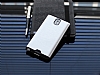 Motomo Round Samsung N9000 Galaxy Note 3 Metal Silver Rubber Klf - Resim: 1