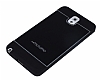 Motomo Samsung N9000 Galaxy Note 3 Metal Siyah Silikon Klf - Resim: 2