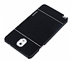 Motomo Samsung N9000 Galaxy Note 3 Metal Siyah Klf - Resim: 2