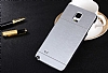 Motomo Samsung N9100 Galaxy Note 4 Metal Silver Klf - Resim: 1