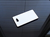 Motomo Sony Xperia M2 Metal Silver Rubber Klf - Resim: 1