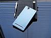 Motomo Sony Xperia T2 Ultra Metal Lacivert Rubber Klf - Resim: 1