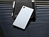Motomo Sony Xperia Z1 Metal Silver Rubber Klf - Resim: 2