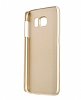 Nillkin Frosted Galaxy S6 Gold Rubber Klf - Resim: 1
