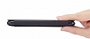 Nillkin Sony Xperia E4g Sparkle Pencereli nce Kapakl Siyah Deri Klf - Resim: 6