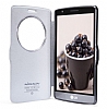Nillkin LG G3 S / G3 Beat Pencereli Kapakl Siyah Deri Klf - Resim: 4