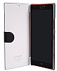 Nillkin Nokia Lumia 1520 Yan Kapakl Siyah Deri Klf - Resim: 2
