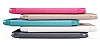 Nillkin Samsung Galaxy E7 Sparkle Pencereli nce Kapakl Siyah Deri Klf - Resim: 4