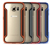 Nillkin Slim Border Samsung i9800 Galaxy S6 Silikon Bumper ereve Krmz Klf - Resim: 7