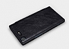 Nillkin Sony Xperia XZ Premium Czdanl Yan Kapakl Siyah Deri Klf - Resim: 2