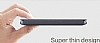 Nillkin Samsung Galaxy Alpha Sparkle Pencereli nce Kapakl Siyah Deri Klf - Resim: 4
