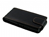 Nokia 500 Kapakl Siyah Deri Klf - Resim: 1