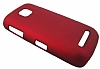 Nokia Asha 311 Sert Mat Bordo Rubber Klf - Resim: 1