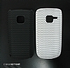 Nokia C3 Beyaz Delikli Klf - Resim: 1