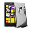 Nokia Lumia 1020 Desenli effaf Silikon Klf - Resim: 3