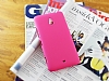 Nokia Lumia 1320 Sert Mat Pembe Rubber Klf - Resim: 2