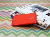 Nokia Lumia 1320 Krmz Silikon Klf - Resim: 2