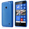 Nokia Lumia 520 / 525 Mavi Silikon Klf - Resim: 4