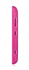 Nokia Lumia 520 / 525 Pembe Silikon Klf - Resim: 4