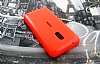 Nokia Lumia 620 CC-3057 Orjinal Koruyucu Turuncu Arka Kapak - Resim: 4