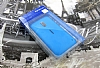 Nokia Lumia 620 CC-3057 Orjinal Koruyucu Mavi Arka Kapak - Resim: 1