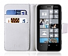 Nokia Lumia 620 London Czdanl Yan Kapakl Klf - Resim: 3