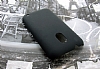 Nokia Lumia 620 Siyah Sert Rubber Klf - Resim: 1