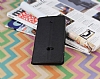 Nokia Lumia 625 Czdanl Kapakl Siyah Deri Klf - Resim: 1