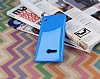 Nokia Lumia 735 Mavi Silikon Klf - Resim: 1