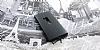 Nokia Lumia 920 Deri Desenli Siyah Rubber Klf - Resim: 2