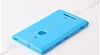 Nokia Lumia 925 Mavi Silikon Klf - Resim: 2